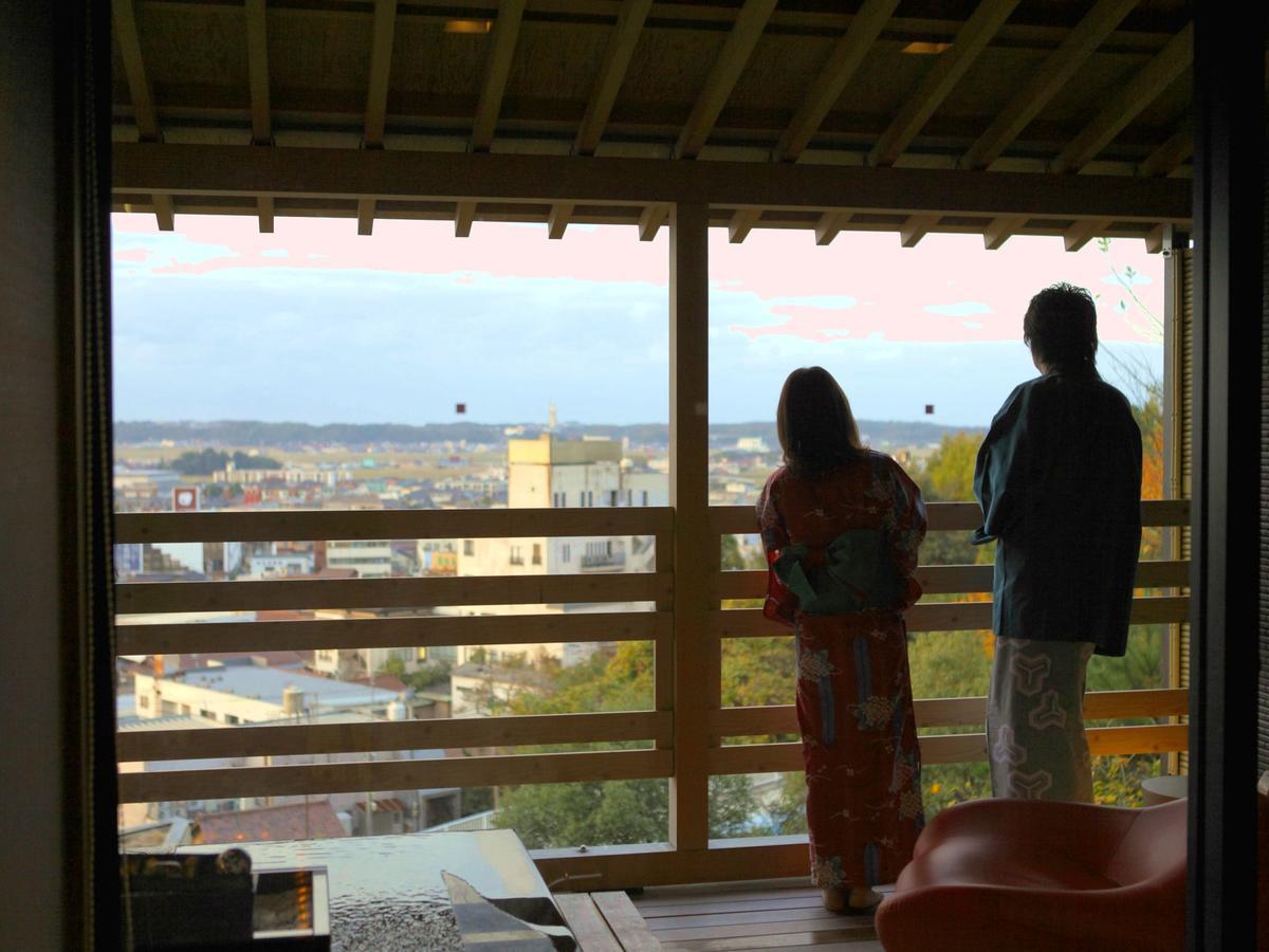 Yamashiro Onsen Midori no Yado Bansyoukaku Kaga (Ishikawa) Exterior foto